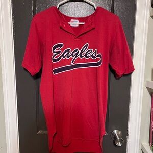 Eagles Red Graphic Tee